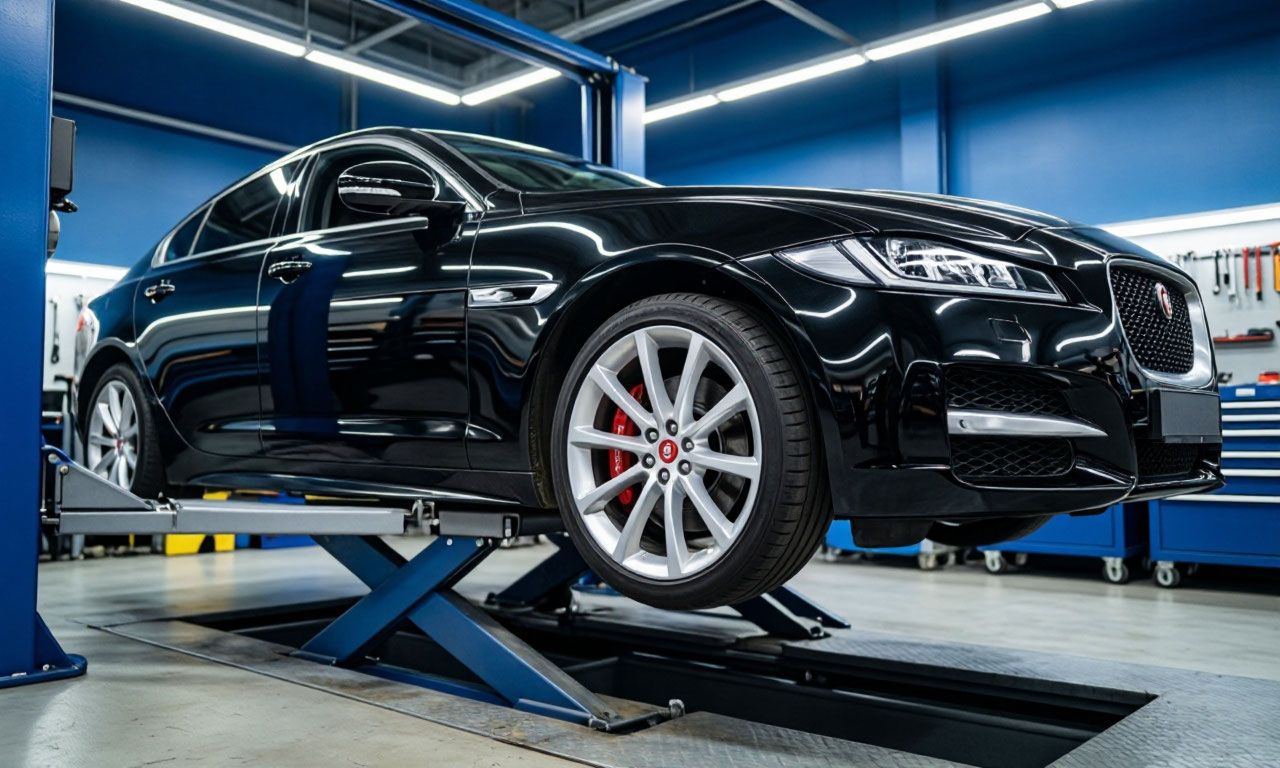 	Точная геометрия подвески Jaguar: